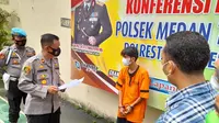 Kapolsek Medan Timur, Kompol M Arifin mengatakan, pelaku pencurian yang ditangkap merupakan Sastro Wijoyo Lumban Tobing