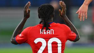 Pemain Fiorentina, Moise Kean. (Andreas SOLARO / AFP)