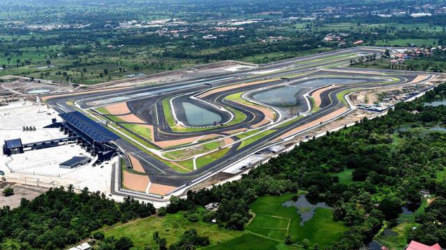 Motogp Thailand Telikung Sirkuit Jakabaring Bola Liputan6 Com
