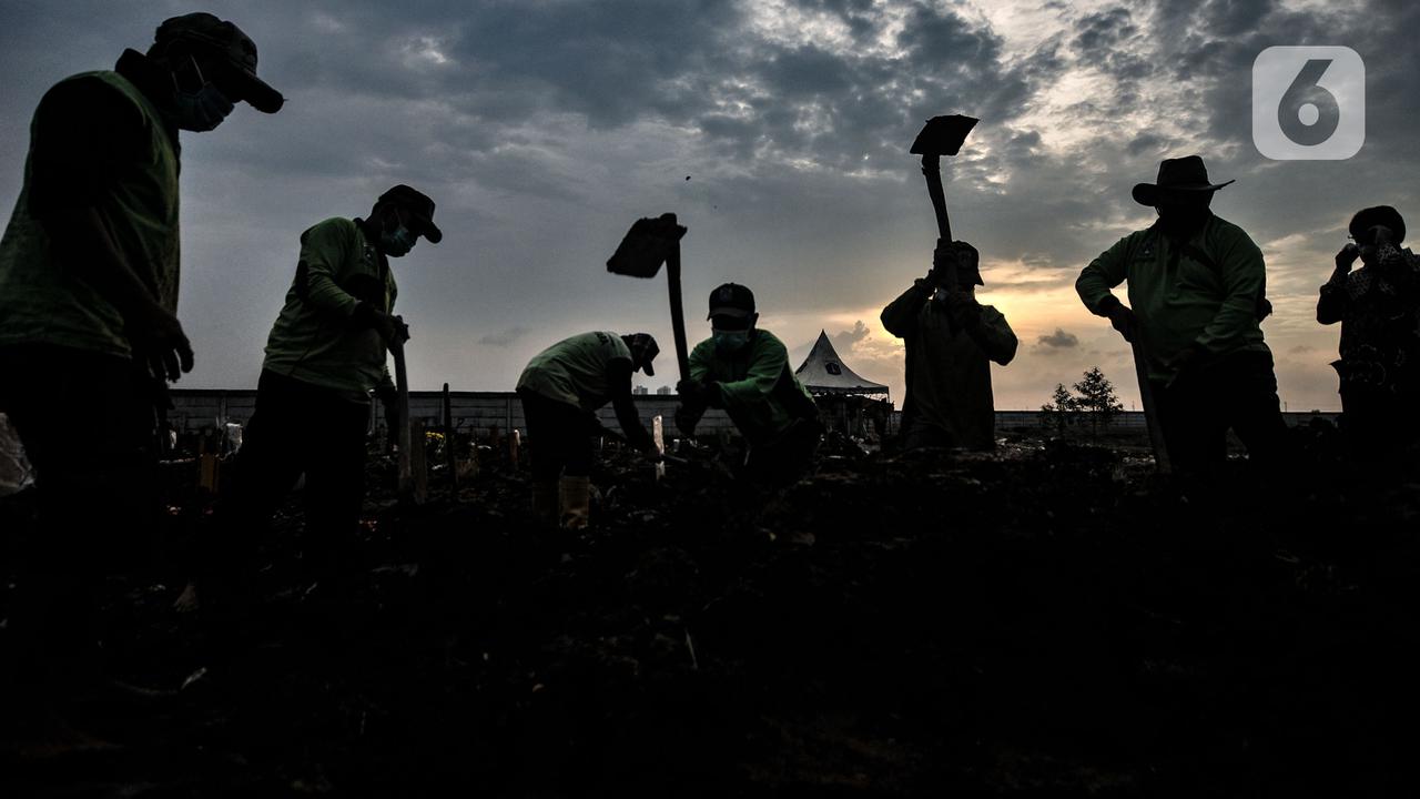 Pemakaman Pasien Covid-19 di TPU Rorotan Meningkat
