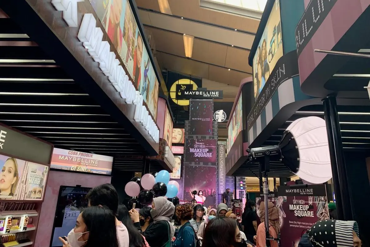 Maybelline Bawa Suasana Times Square New York di Kota Kasablanka