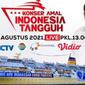 Konser Amal Indonesia Tangguh untuk Kapal Isolasi Terpusat Terapung Covid-19
