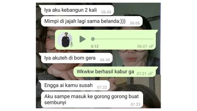 6 Chat Mimpi Netizen ke Pacar Ini Bikin Geleng Kepala, Punya Kaesang Pangarep Jadi Sorotan