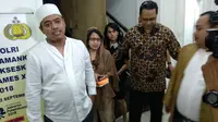 Korban intimidasi di CFD selesai menjalani pemeriksaan di Polda Metro Jaya  (Ahda Bayhaqi/Merdeka.com)