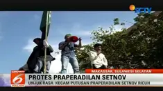 Mahasiswa meminta Komisi Pemberantasan Korupsi (KPK) kembali menerbitkan surat perintah penyidikan atau sprindik untuk Setya Novanto.