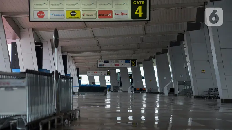 Bandara Soetta Resmi Hentikan Kegiatan Operasional