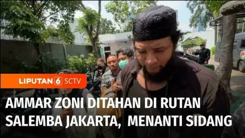 VIDEO: Berkas Kasus Narkoba Ammar Zoni Lengkap, Ditahan di Rutan Salemba Jakarta