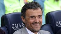 Manajemen Arsenal langsung bergerak cepat dengan menghubungi Luis Enrique setelah Arsene Wenger mengonfirmasi keputusan mundur pada akhir musim. (AFP/Josep Lago)