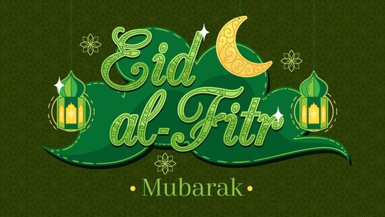 Ilustrasi ucapan, Idul Fitri