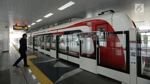 Yuk, Menjajal LRT Jakarta Gratis Mulai Hari Ini