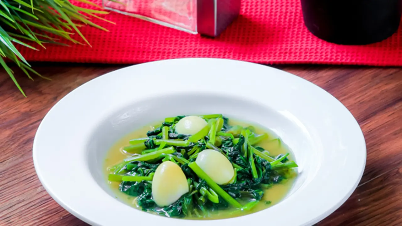 Resep tumis kangkung telur puyuh saus tiram