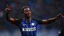 8. Yann Karamoh - Yann Karamoh bergabung ke Inter Milan pada 2017 setelah direkrut dari Caen. Karamoh diberi nomor punggung 7 pada awal musim 2018-19, namun hanya sekali menggunakannya karena ia dipinjamkan ke Bordeaux. (AFP/Marco Bertorello)
