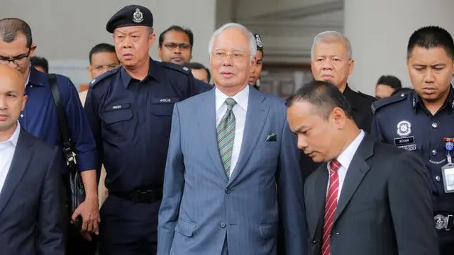 Najib Razak Didakwa Pencucian Uang