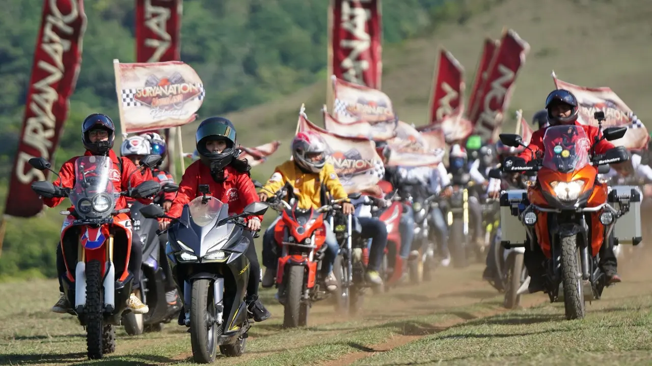 3.000 Bikers Touring dan Camping di Dataran Tinggi Sulawesi (Suryanaton Motorland)