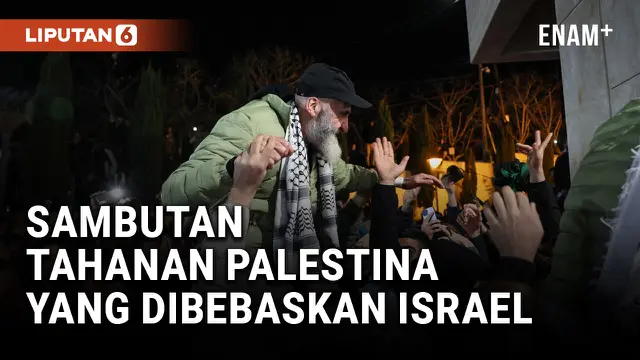 VIDEO: Tahanan Palestina yang Dibebaskan Disambut di Kota Tepi Barat, Beitunia