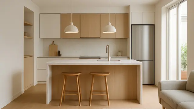 Inspirasi Desain Rumah Minimalis 1 Lantai Tanpa Sekat Cocok untuk Lahan Sempit/Ilustrasi gambar oleh AI