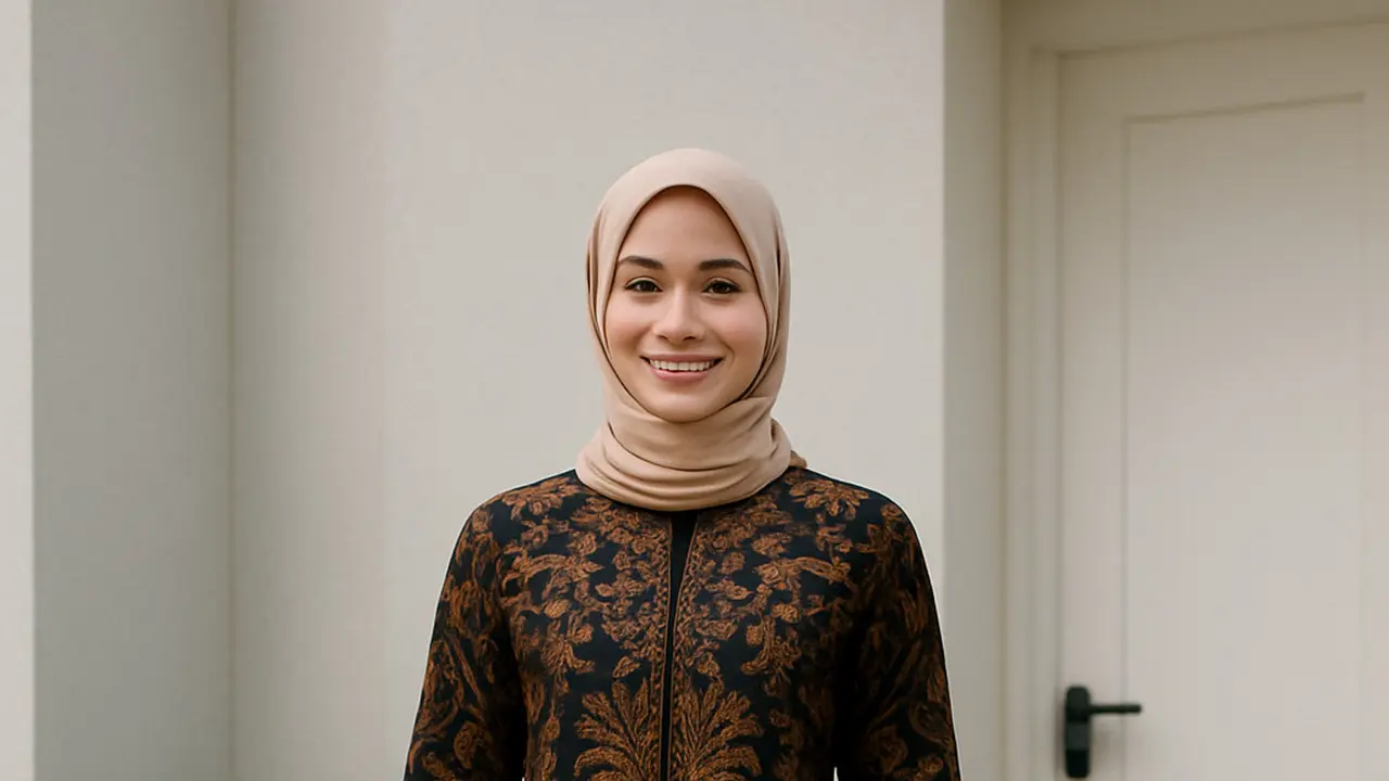 Tunik Batik A-Line yang Bisa Membuat Penggunanya Tampak Ramping/Via Chat GPT
