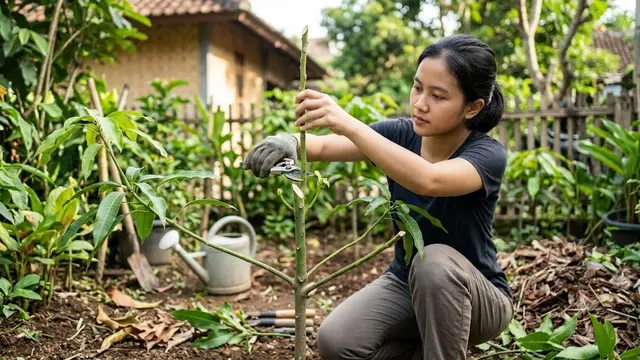 Teknik Pemangkasan Pohon Buah