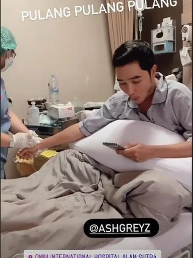 Dirawat di Rumah Sakit, Ini 6 Potret Kondisi Terbaru Abash Kekasih Lucinta Luna