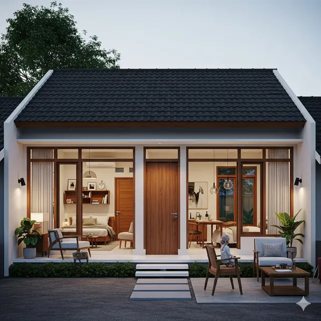 Desain Open Space tanpa Sekat