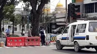 Penyekatan dalam rangka penerapan PPKM Darurat di Kota Medan