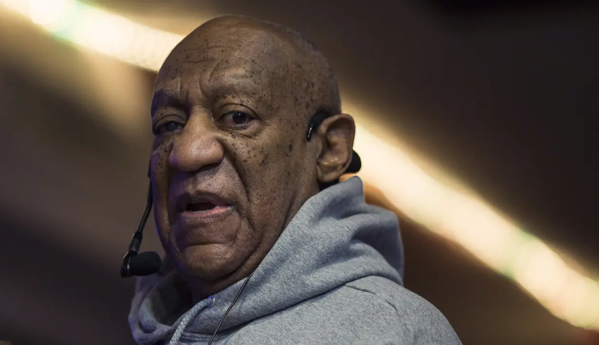 Autumn Jackson meminta US$40 juta pada Bill Cosby jika tak ingin berita soal dirinya adalah anak kandung Bill tersebar. Autumn sendiri lahir karena Bill diduga memerkosa ibunya, Shawn Thompson. (DOMINICK REUTER / AFP)