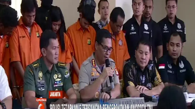 5 Pengeroyok Anggota TNI Ditetapkan Tersangka