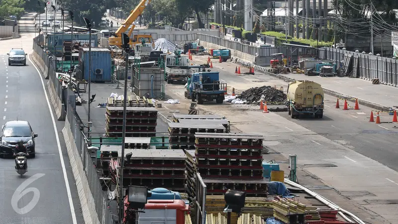 20160705-Pengerjaan Proyek MRT Berhenti Sementara Sepanjang Libur Lebaran-Jakarta