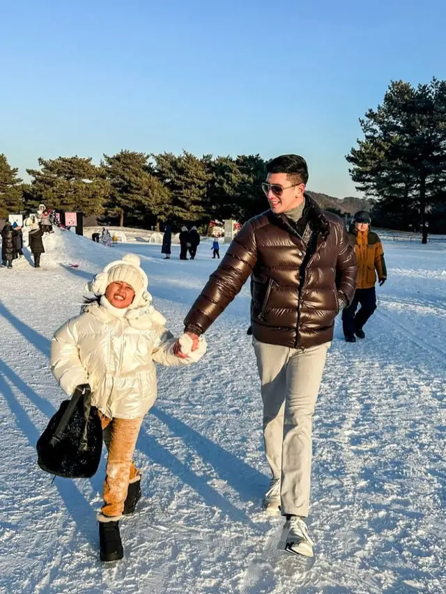 Potret Verrell Bramasta dan Vania Athabina (credit: https://www.instagram.com/bramastavrl/).