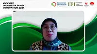 Direktur Jenderal Industri Kecil, Menengah dan Aneka Kemenperin, Reni Yanita, pada Kick Off IFI 2024 di Jakarta.