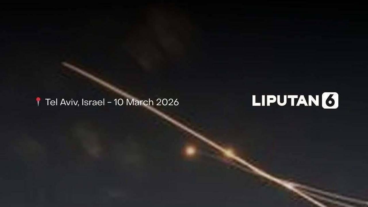 Sirene Serangan Menggema di Tel Aviv Saat Rudal Iran Mengarah ke Israel