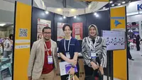 CEO Qiwii Panji Prabowo bersama Manager Startup Global KITA Yeom Jun Sang dan Marketing Research KITA Jakarta Beryl Nydia. (Dok: Qiwii)