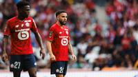 Aksi bek Timnas Indonesia, Calvin Verdonk saat memperkuat Lille menjamu Lyon dalam laga pekan keenam Ligue 1 2025/2026, Minggu (28/9/2025) malam. (Dok. Lille)