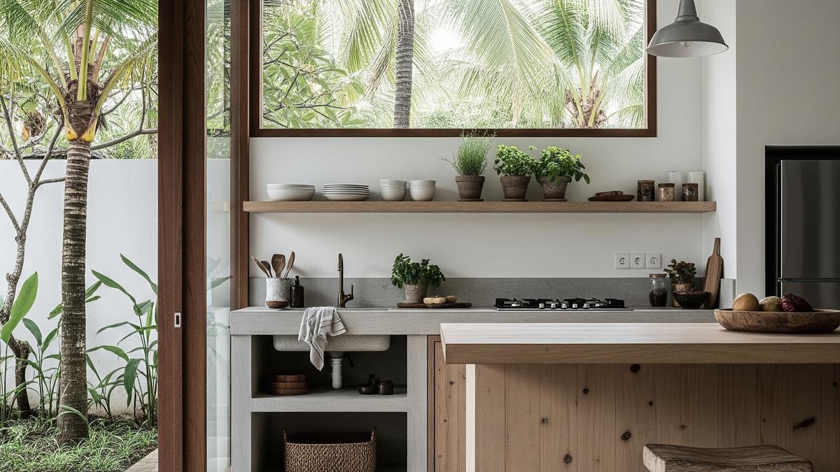 7 Pesona Rustic di Dapur Minimalis, Harmoni Antara Alam dan Gaya Modern