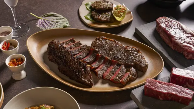 Ilustrai hidangan/The Warung, Alila Villas Uluwatu