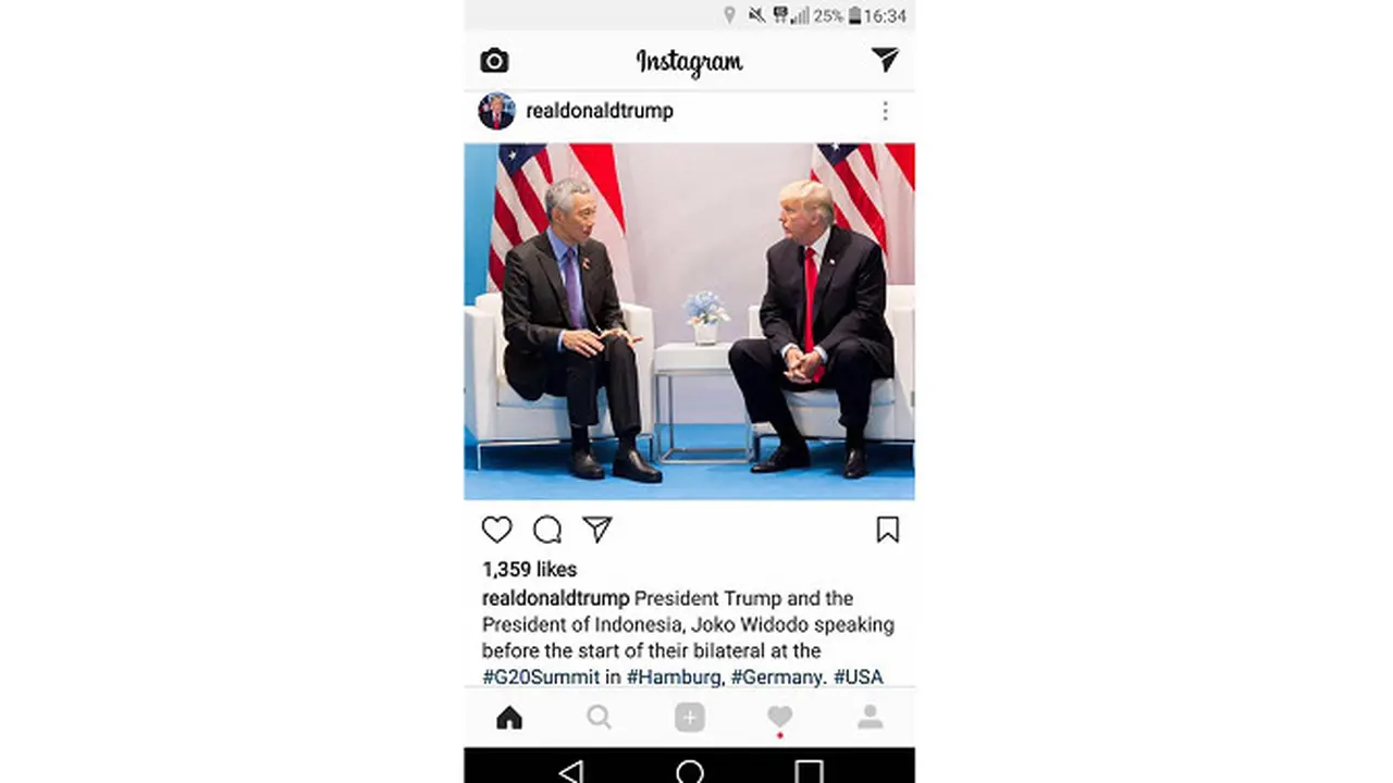 Foto dengan caption salah