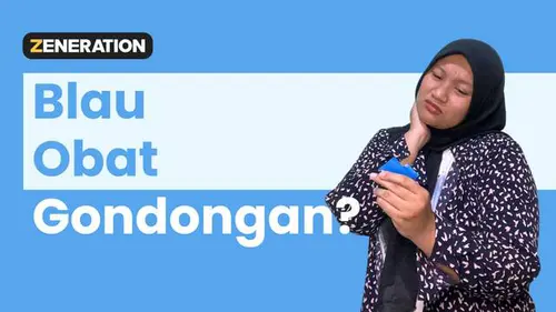 VIDEO: Blau Sebagai Pengobatan Gondongan, Fakta atau Sekadar Mitos?