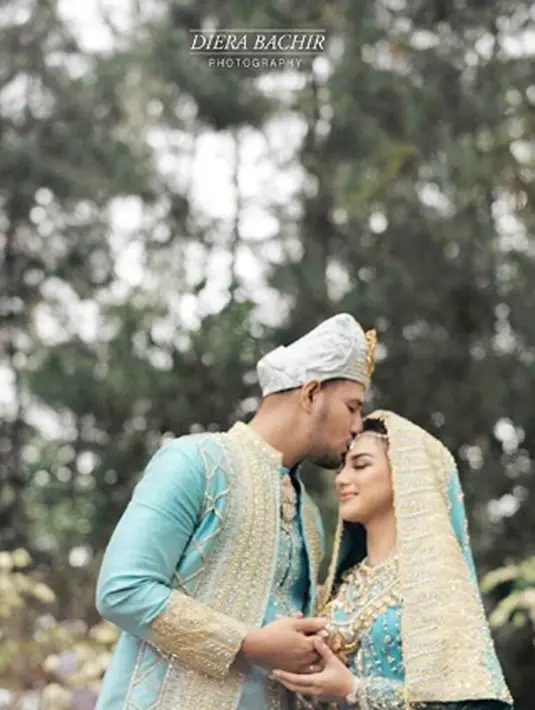 Ammar Zoni dan Irish Bella menikah pada 28 April lalu. yang berarti usia pernikahan mereka baru menginjak satu bulan. (Liputan6.com/IG/_irishbella_)