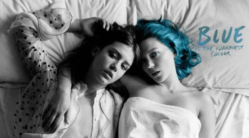 Film kontroversial, Blue Is The Warmest Color. foto: pinterest