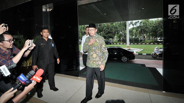 Menteri Agama Datangi Kantor Kemenag usai Disegel KPK
