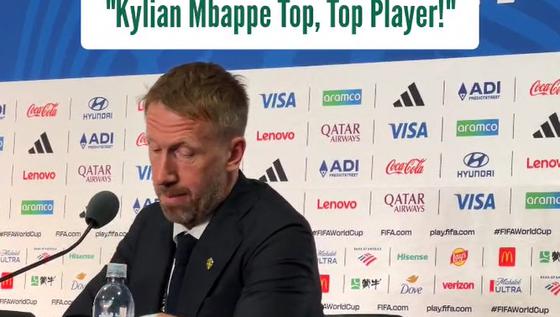 Pelatih Swedia, Graham Potter Sampai Geleng-geleng Memuji Kylian Mbappe