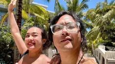 Ariel Nidji jadi suami siaga dampingi Dea Ananda dari hamil hingga lahiran. (Sumber: Instagram/dea_ananda)