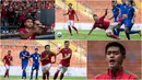 Berikut ini lima momen menarik Timnas Indonesia saat menahan imbang Thailand pada laga perdana Grup B SEA Games 2017 Malaysia. (Bola.com/Vitalis Yogi Trisna)