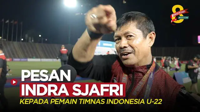 Berita video Pelatih Timnas Indonesia U-22, Indra Sjafri, mengungkapkan pesannya kepada para pemain saat skor sempat imbang 2-2 dalam laga final dramatis sepak bola putra SEA Games 2023, Selasa (16/5/2023) malam hari WIB.
