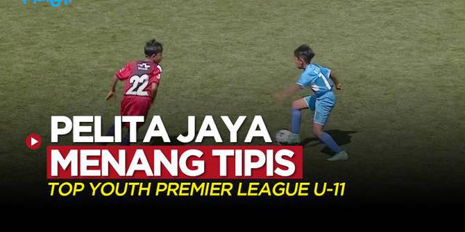 VIDEO: Highlights Top Youth Premier League U-11, Pelita Jaya Menang Tipis atas ASIOP Merah