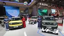 Ada lebih dari 60 merek otomotif global, yang terdiri dari kendaraan penumpang, kendaraan komersial, sepeda motor dan karoseri, akan meluncurkan produk terbaru mereka di GIIAS 2025. (merdeka.com/Arie Basuki)
