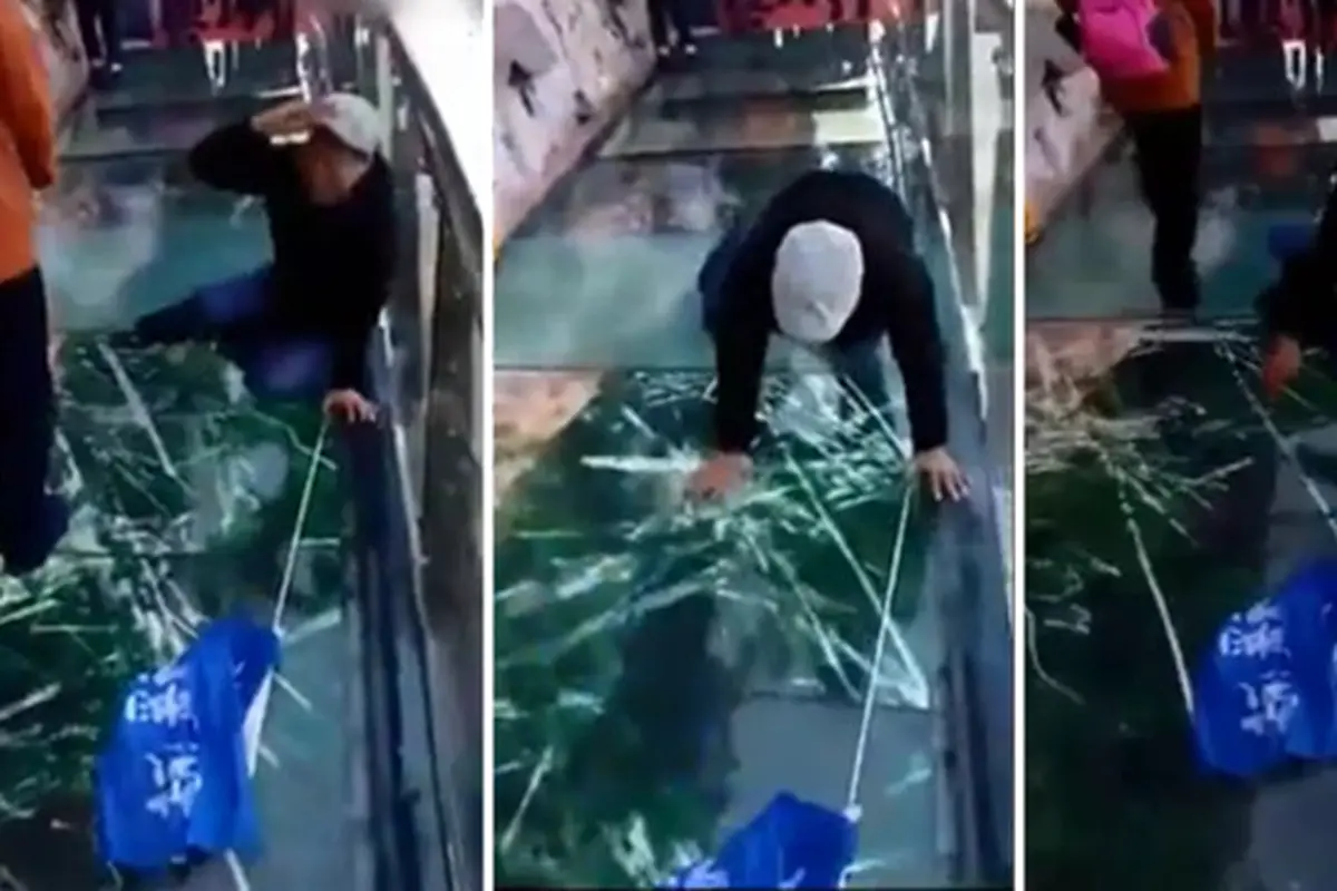 Buat Ilusi Kaca Pecah Di Jembatan, Pemerintah China Minta Maaf