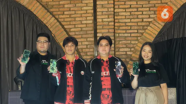 Peluncuran Tecno Pova 6 Pro 5G di Jakarta