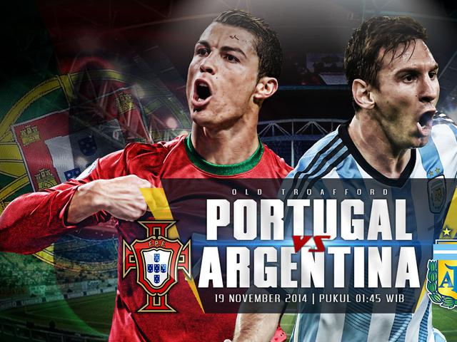 Ronaldo Dan Messi Jadi Starter Di Laga Portugal Vs Argentina Bola Liputan6 Com