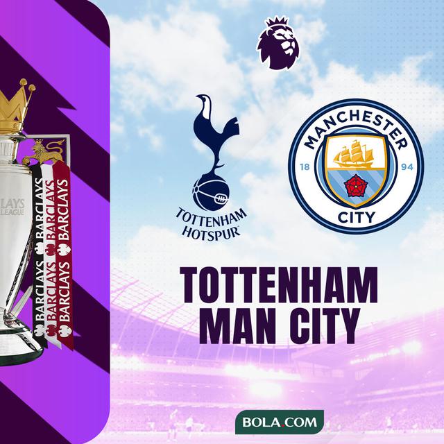 Liga Inggris - Tottenham Vs Man City